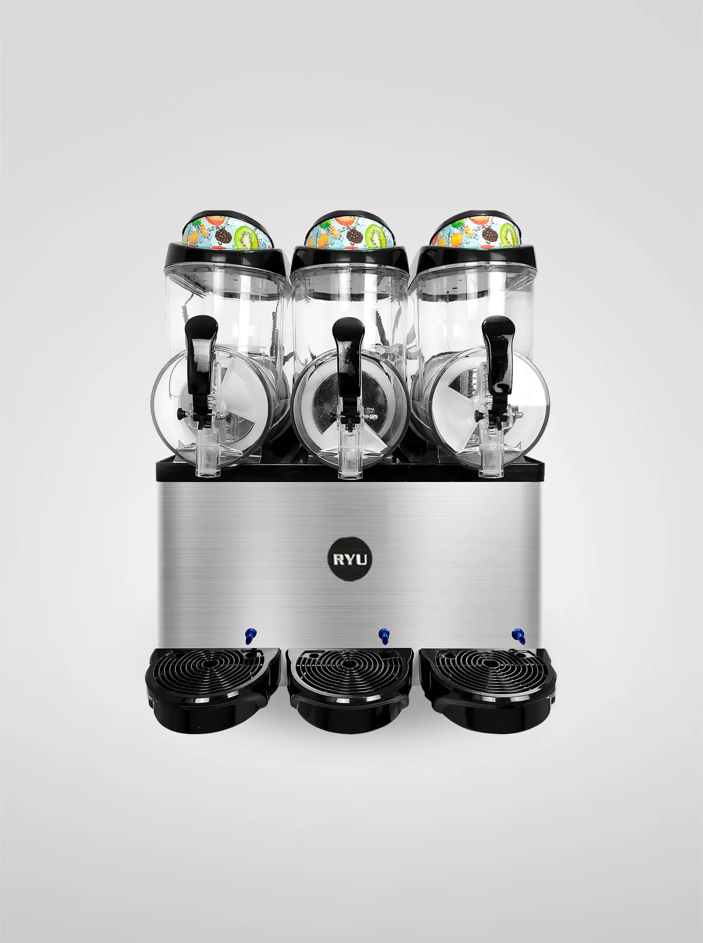 MÁQUINA CREMOLADERA DE 3 TOLVAS 12 LITROS C/U – RYU miniatura 6