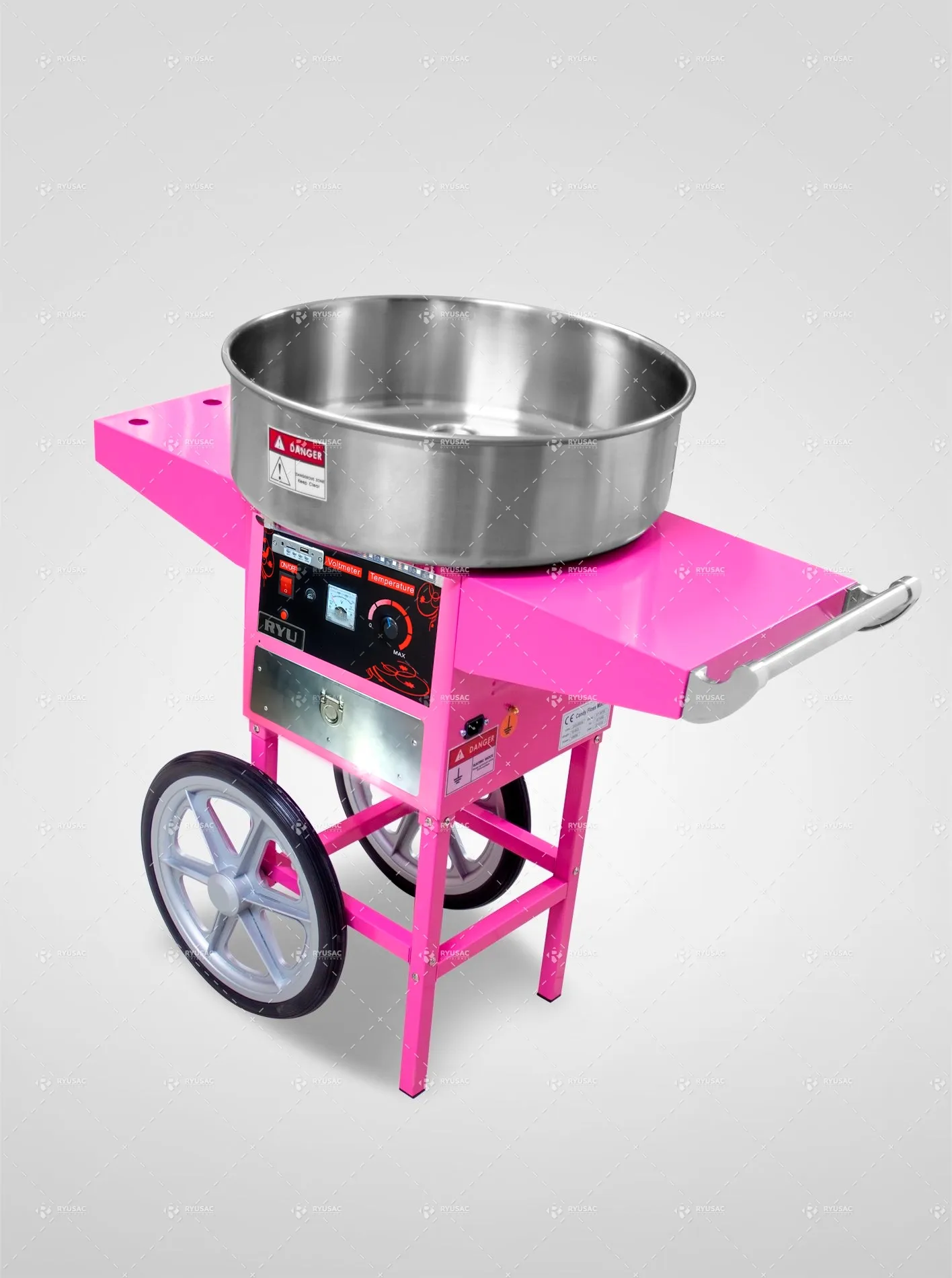 MAQUINA DE ALGODÓN DULCE CON CARRITO  – RYU