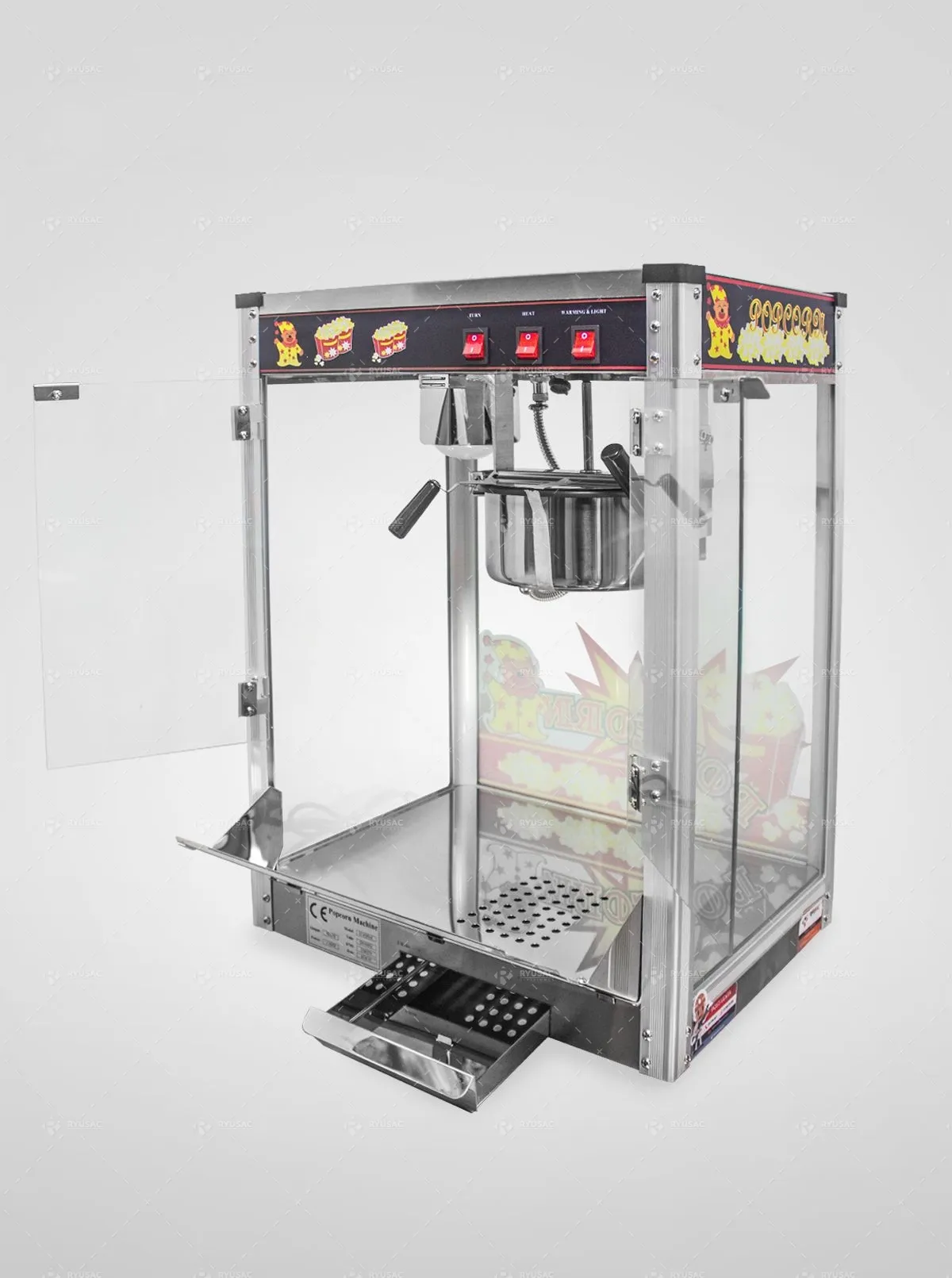 Maquina Pop Corn 8oz - ET-POPB-H - RYU