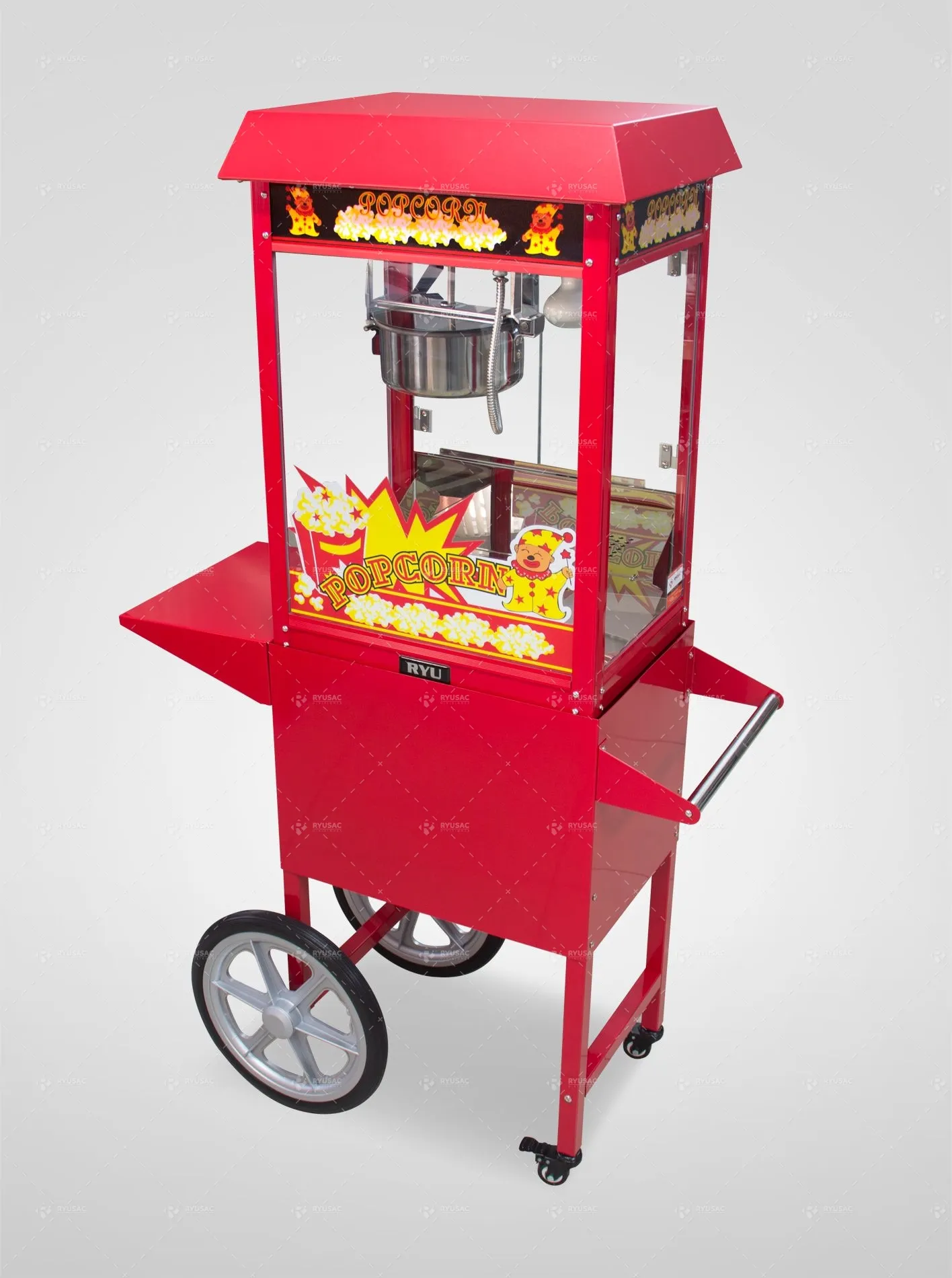 Maquina Pop Corn 8oz con Carrito - RYU