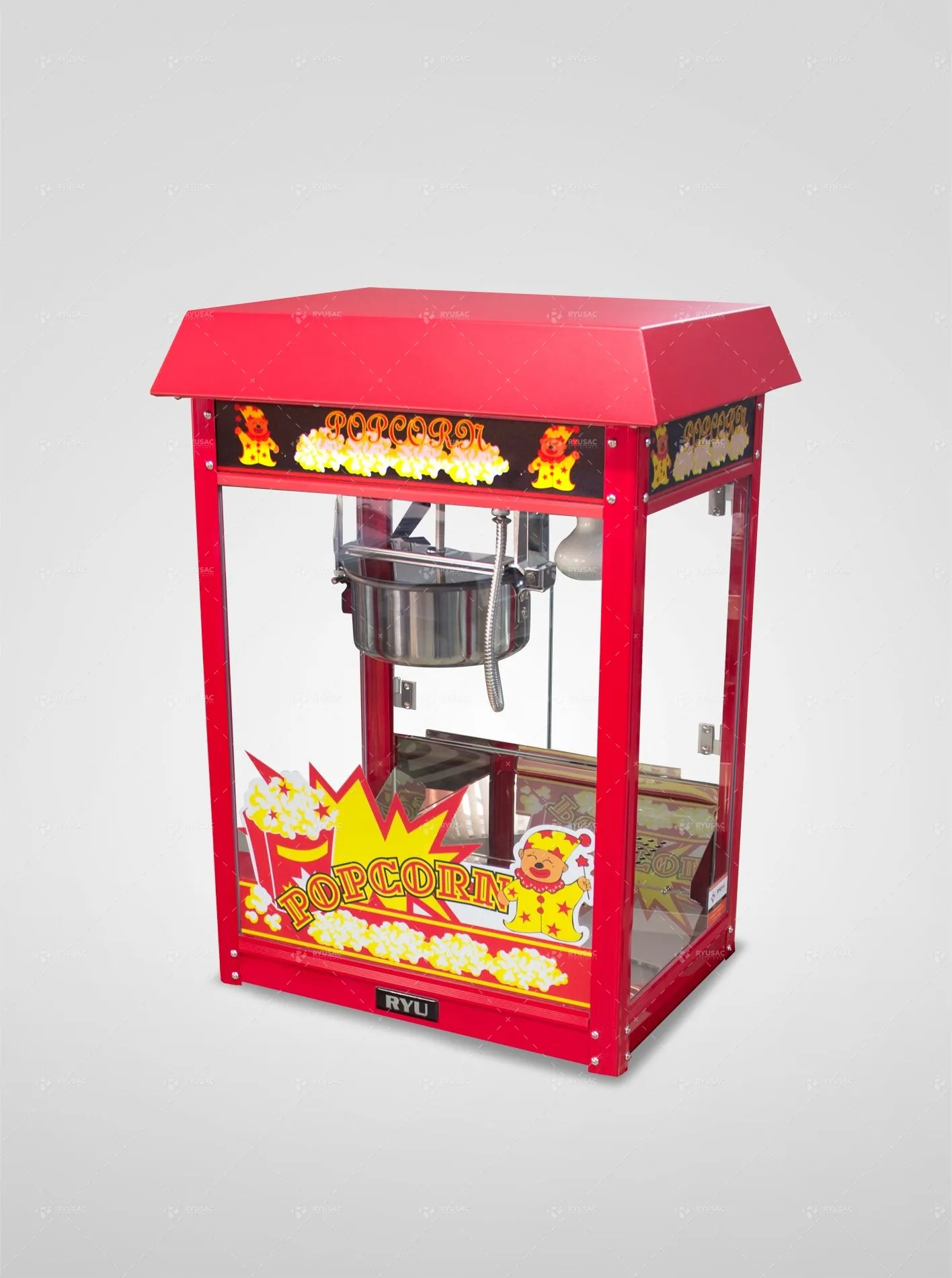 Maquina Pop Corn 8oz con Carrito - RYU