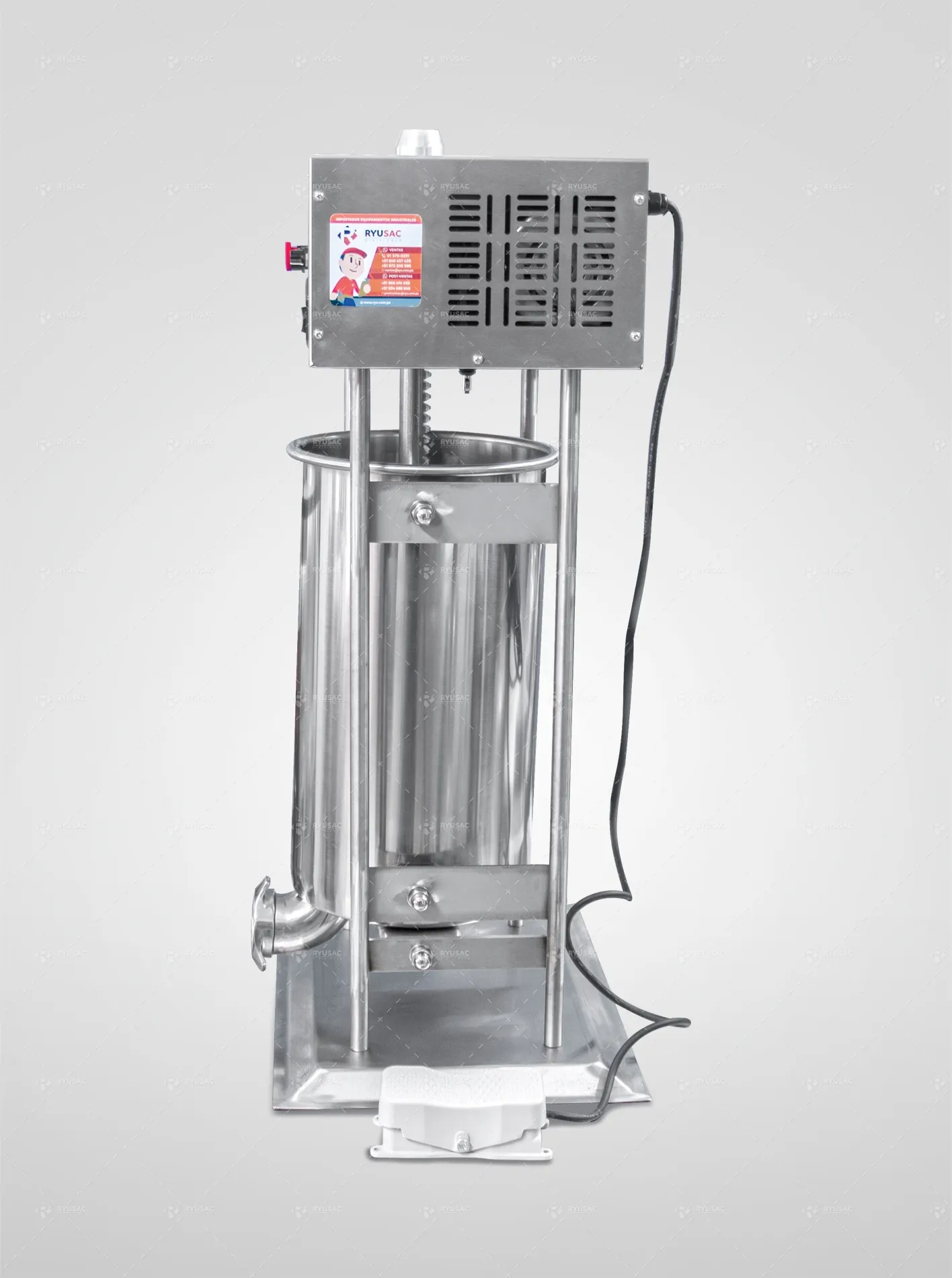 Embutidora Eléctrica 15 Litros - RYU