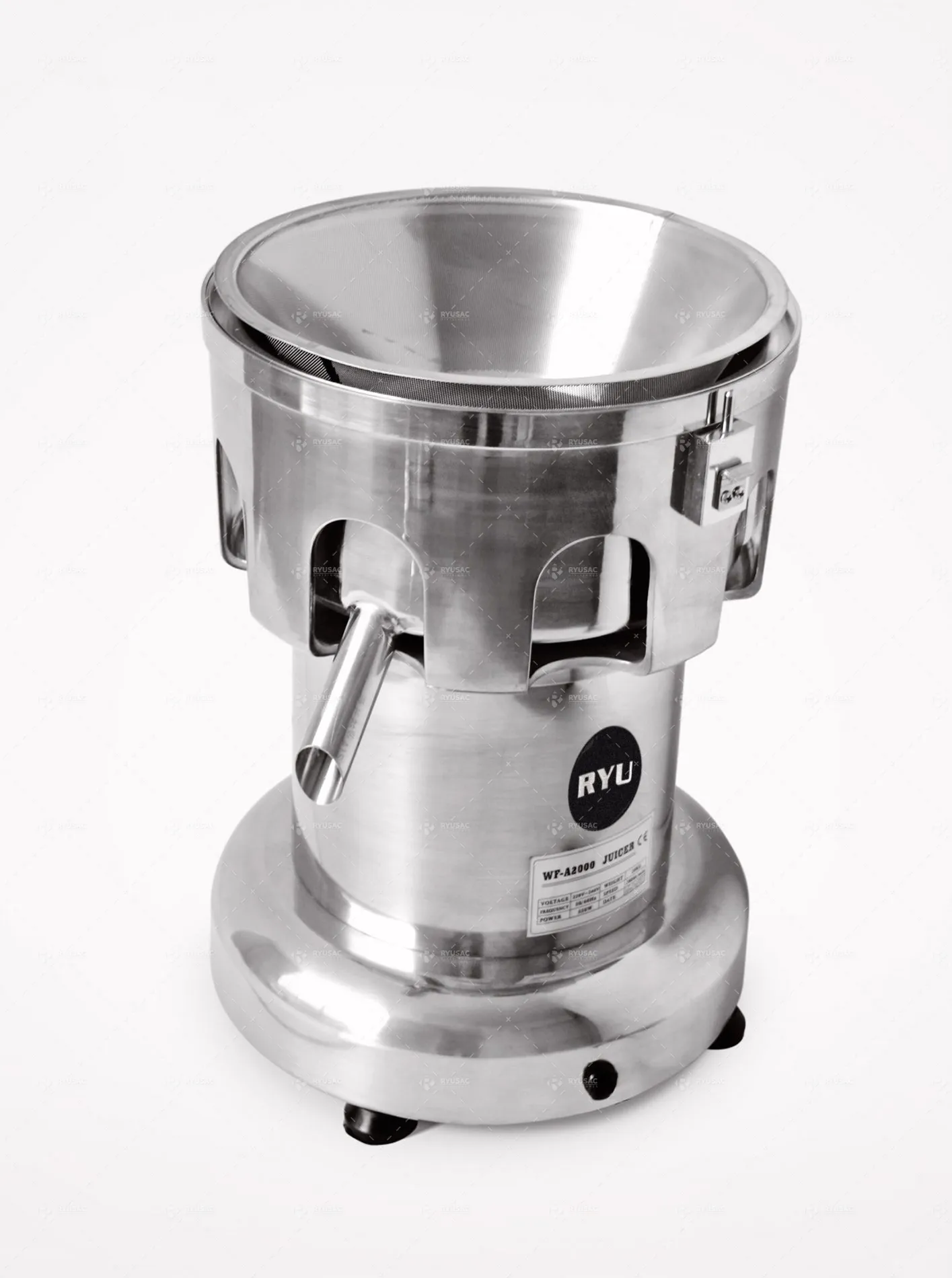 Extractor de Frutas y Verduras 110 KG/H – RYU