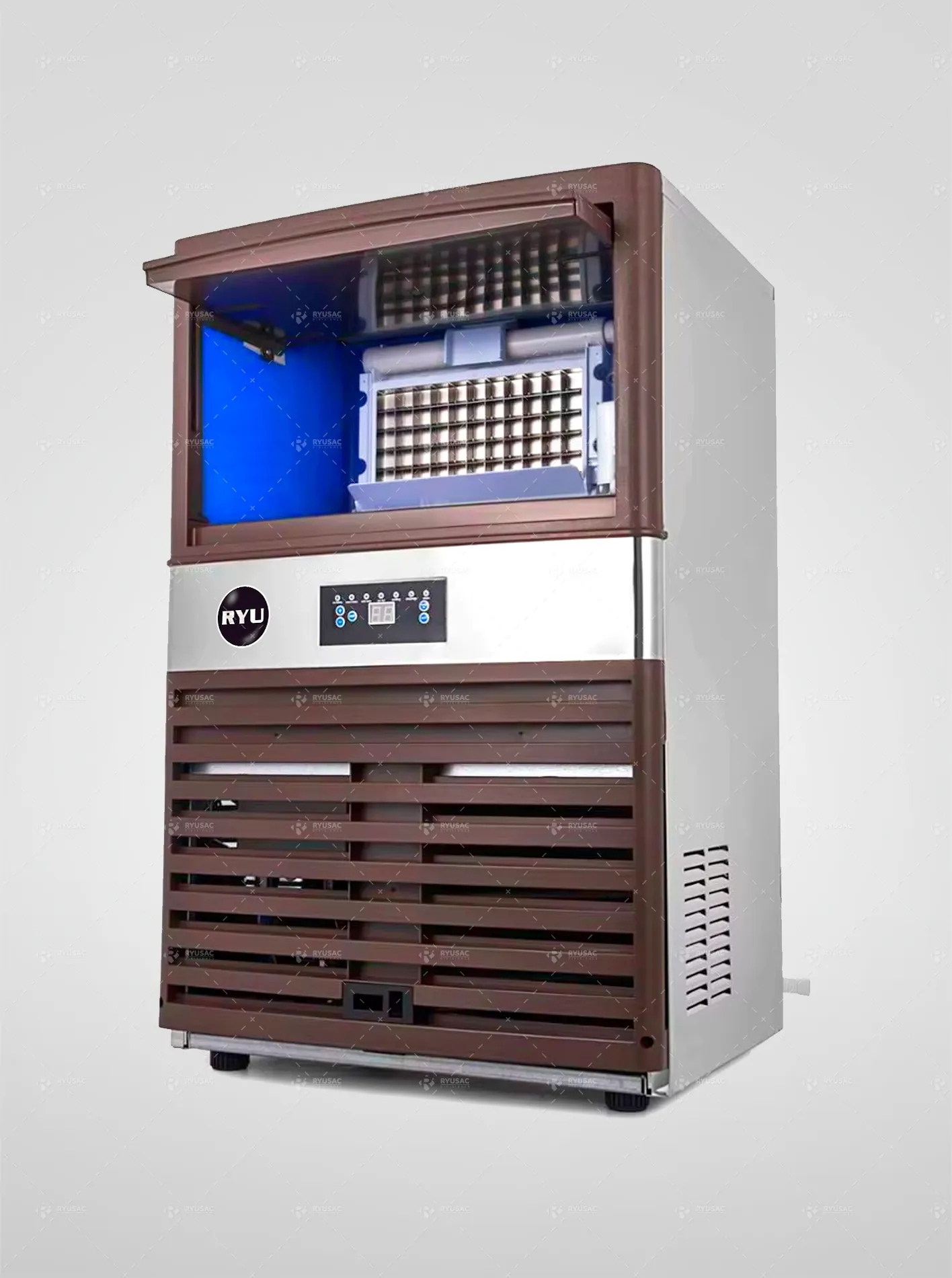 Máquina para hacer hielo de 55 kg en 24 horas /RYU