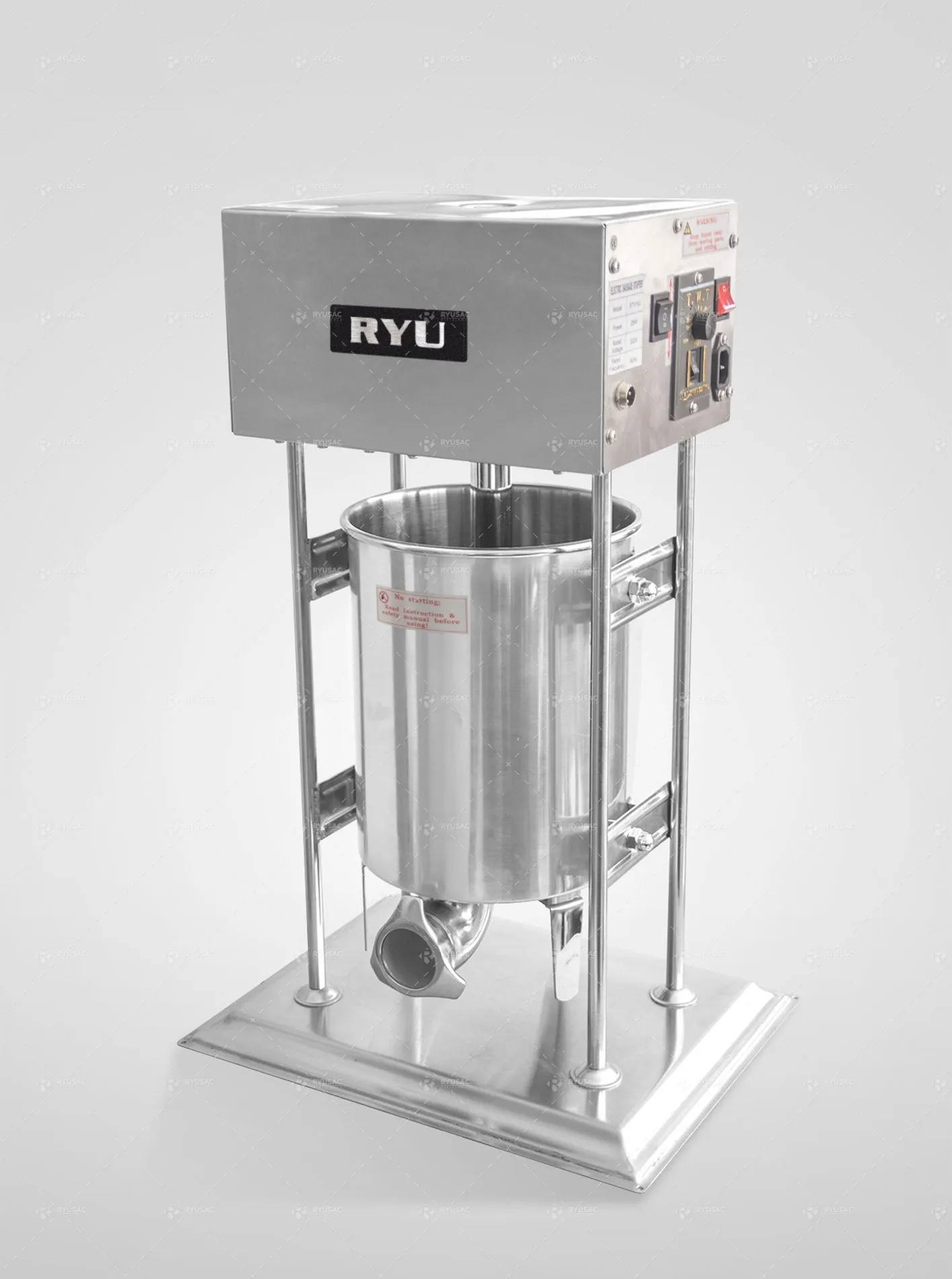 Embutidora Eléctrica 10 Litros - RYU