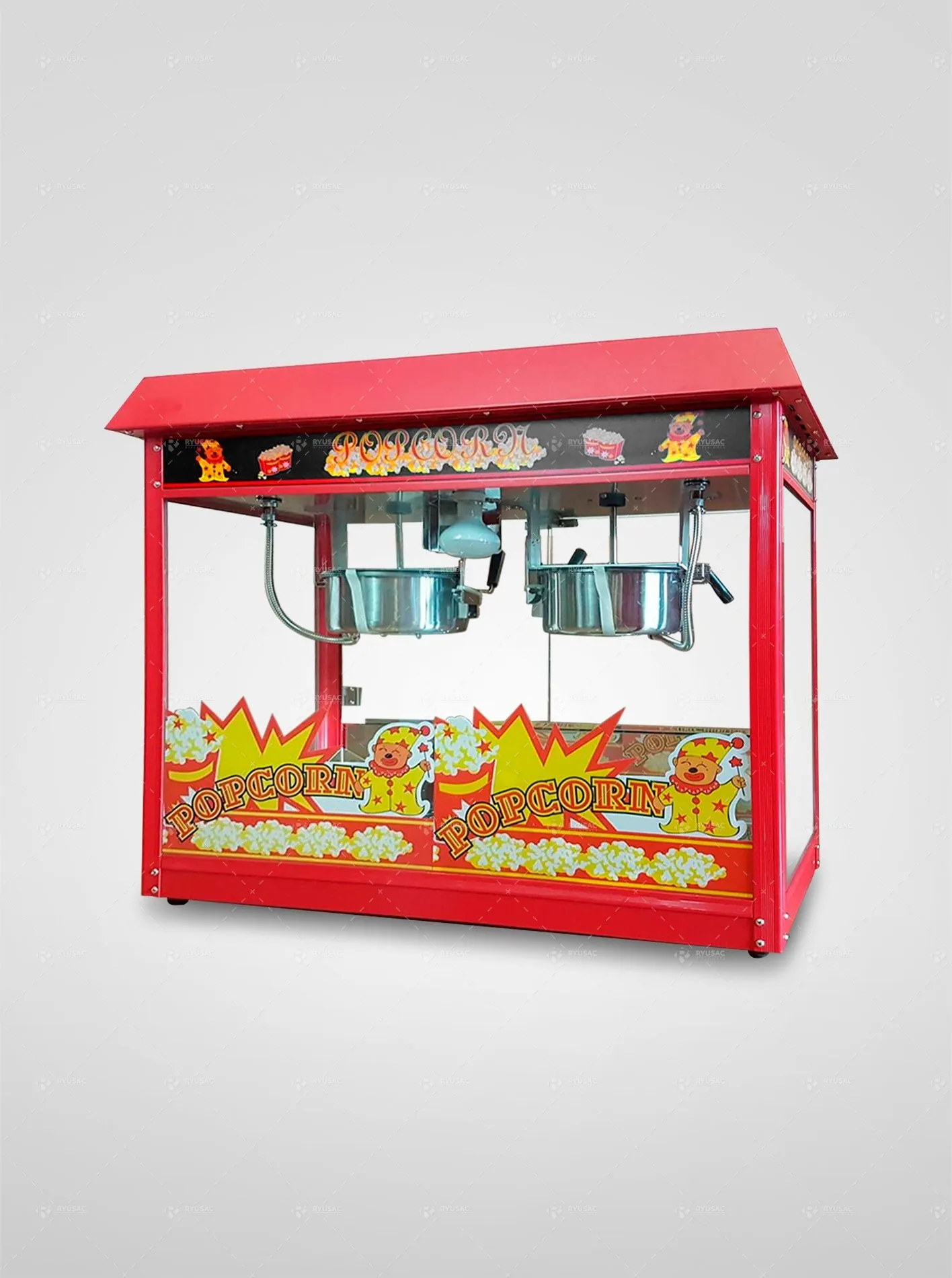 Maquina Pop Corn 16oz Doble Tolva - RYU